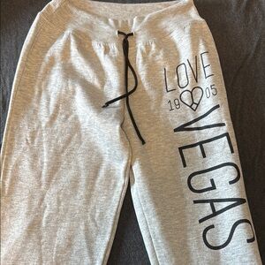 Gray Love Vegas Sweatpants